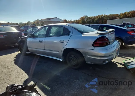 2003 Pontiac Grand Am Se из США, поврежденный, VIN 1G2NE52F63C205318